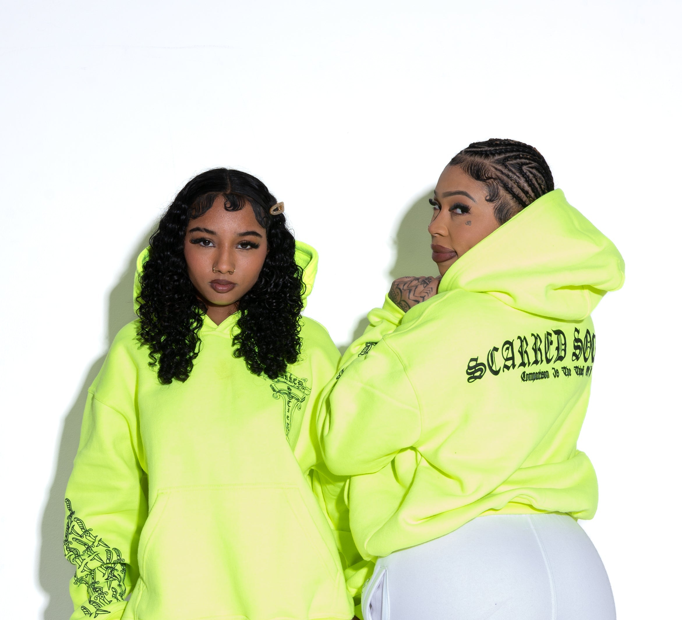 SS GRINCH  NEON GREEN HOODIE