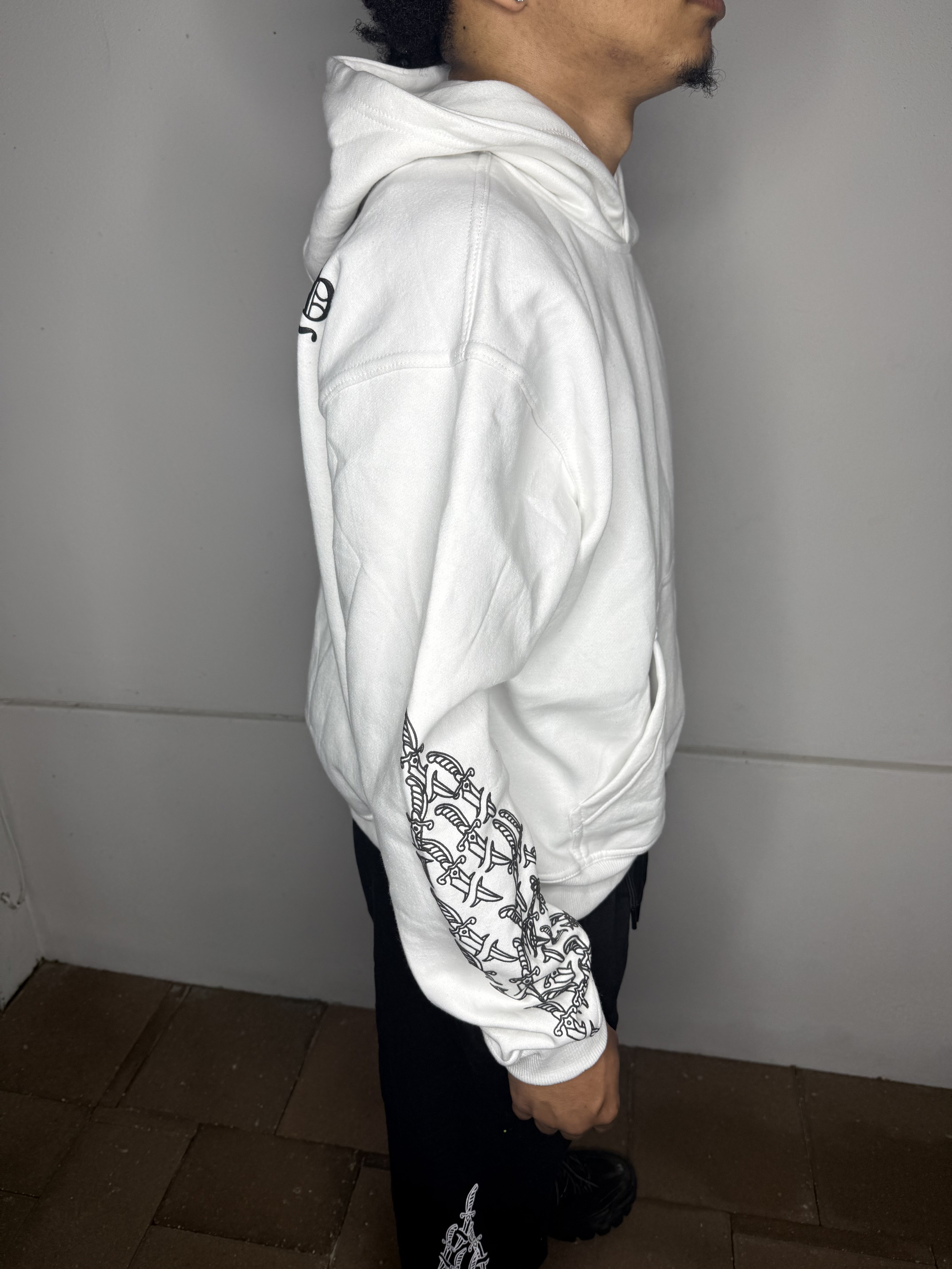 SS GRINCH  White HOODIE